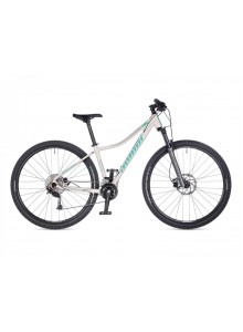 Dámské MTB kolo Author Spirit 29" ASL 2023 18" bílá/stříbrná/zelená