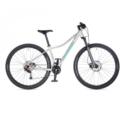 Dámské MTB kolo Author Spirit 29" ASL 2023 16" bílá/stříbrná/zelená