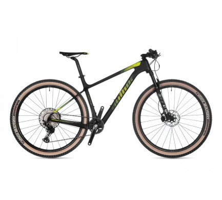 MTB kolo Author Magnum 29" 2023 17" karbon-matná/žlutá-neon/zelená/černá