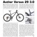FSX trail kolo Author Versus 29" 3.0 2023 19" šedá-matná