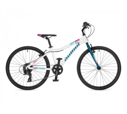 Ultima 24 2025 12,5" bílá/zelená/růžová Author dětské 24"kolo