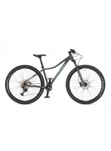 Traction ASL 2025 14" stříbrná/zelená Author dámské MTB 27,5"kolo