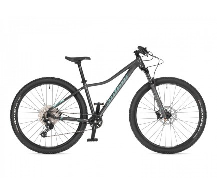 Traction ASL 2025 14" stříbrná/zelená Author dámské MTB 27,5"kolo