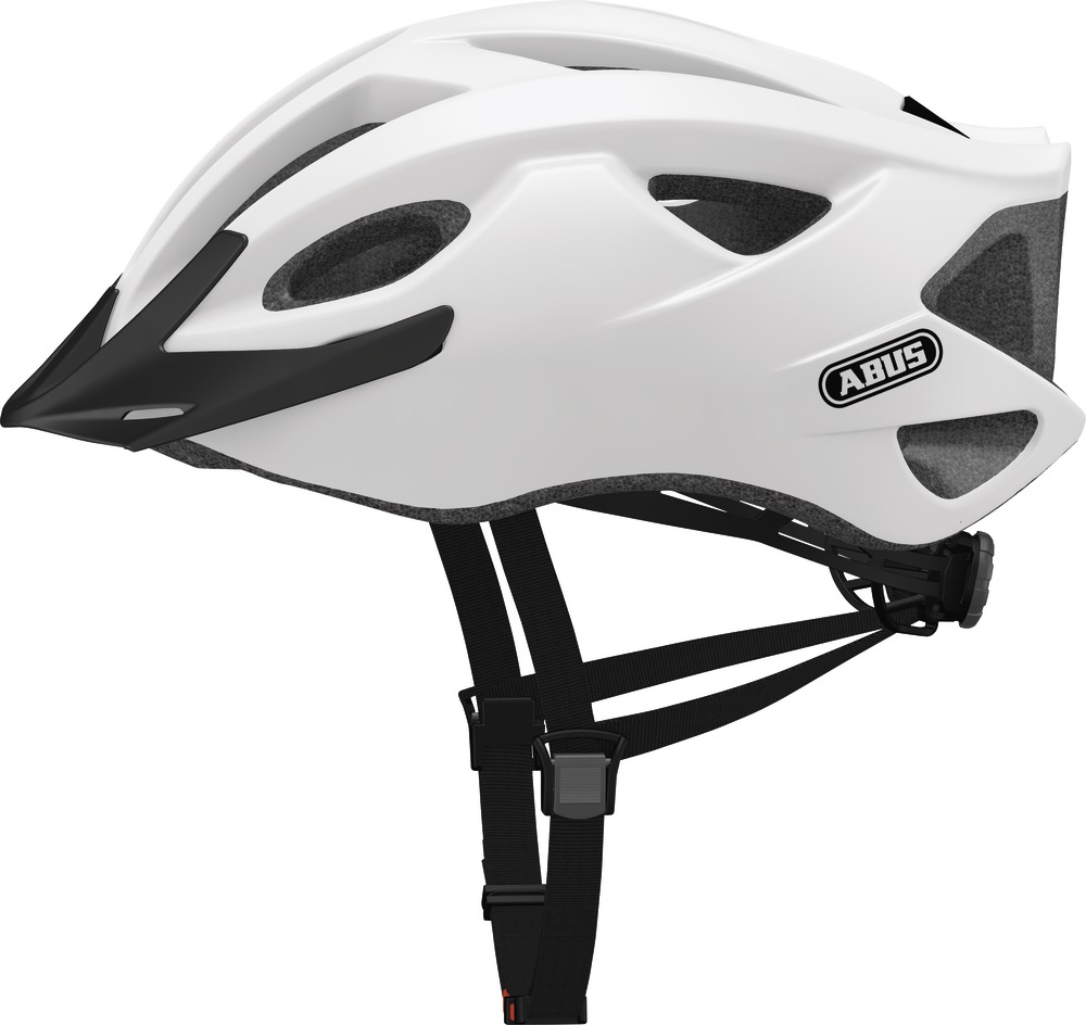 Cyklistická prilba ABUS S-Cension polar white L