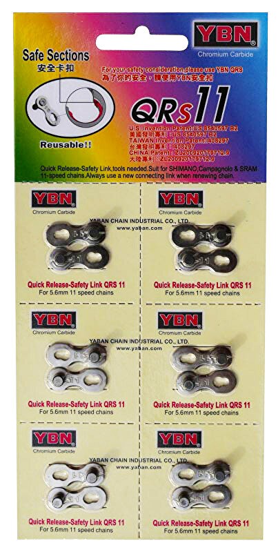 Spojka řetězu MAX1 11speed blistr (cena za 6ks)