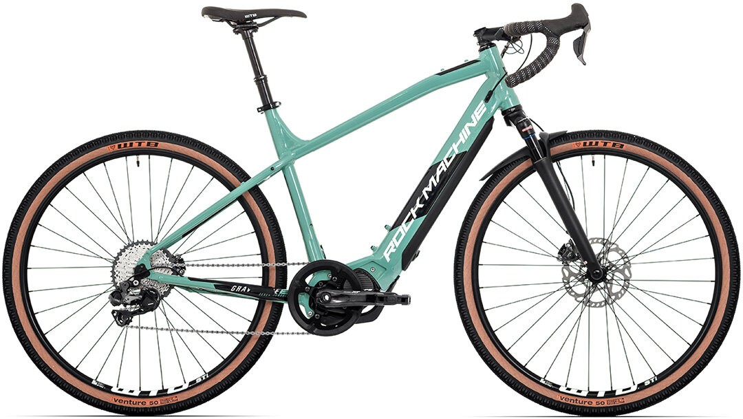 Elektrokolo ROCK MACHINE Gravelride INT e700 Di2 (L) gloss light slate/black/silver