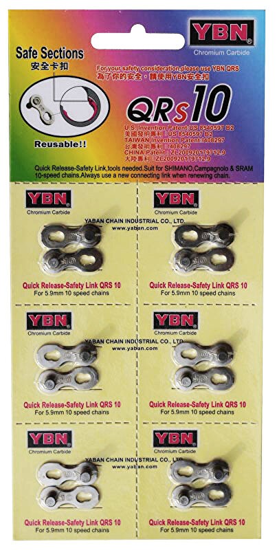 Spojka řetězu MAX1 10speed blistr (cena za 6ks)