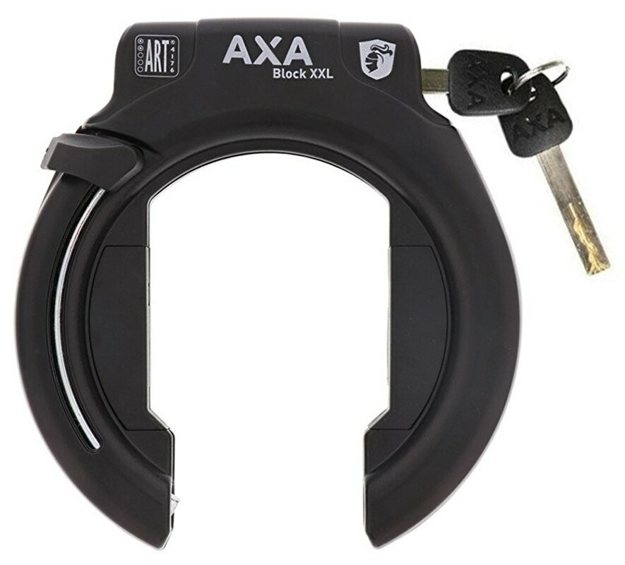 Zámek baterie Sport Drive 4.generace a zámek AXA Block XXL