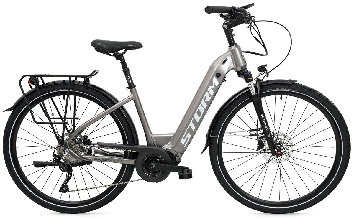 Elektrokolo STORM E-Diamond 7 low step MX3 510 720 Wh 21" béžová