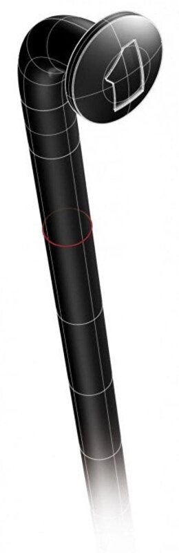 Drát MACH1 nerez černý 248/2,3 mm