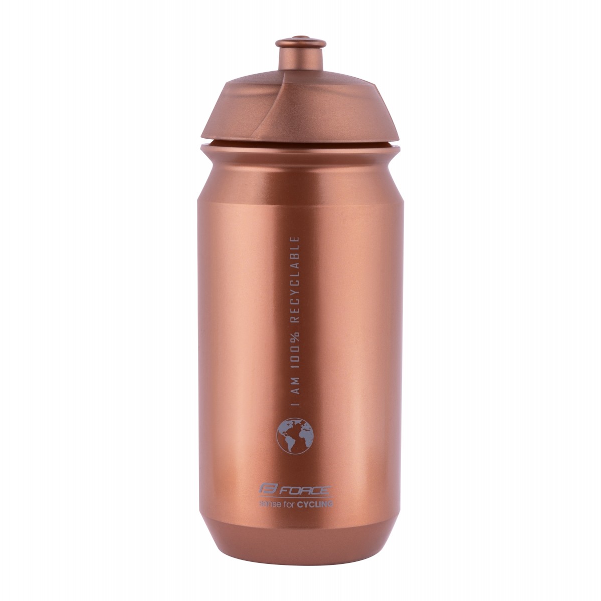 Láhev FORCE BIO EARTH 0,5 l, bronzovo-šedá