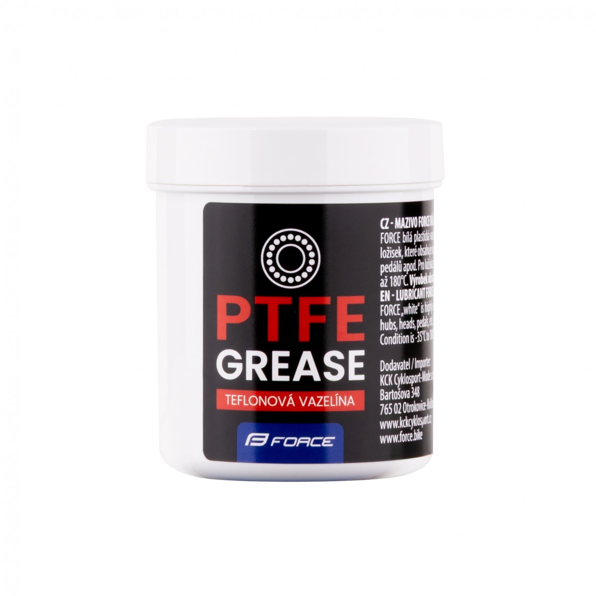 Force mazivo biela plastická vazelína s PTE, nádobka 100g