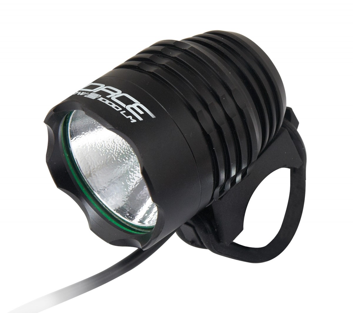 Force GLOW-2 1000LM predné svetlo USB, čierne