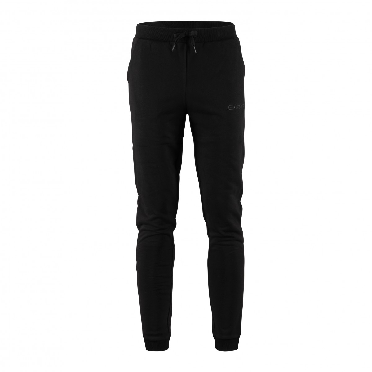Tepláky FORCE COMFY, černé 3XL