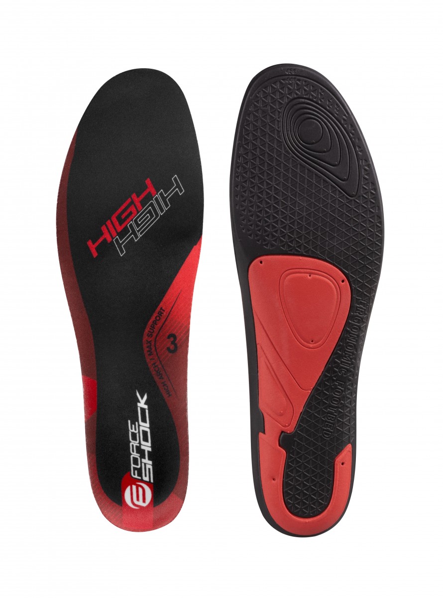 FORCE SHOCK HIGH čierno-červené 44-45
