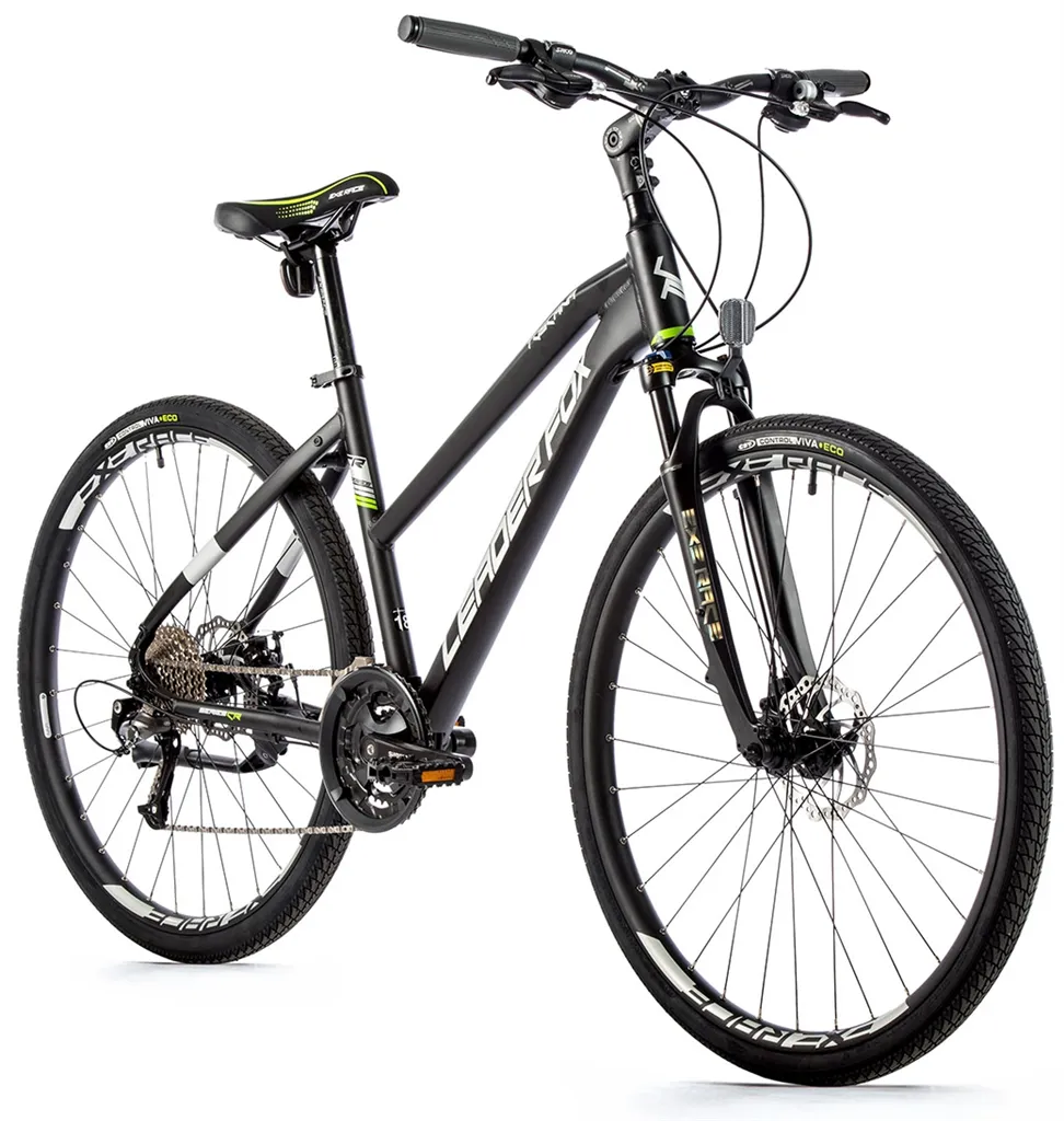 Krosový bicykel Leader Fox TOSCANA dámsky, 2023-2, 18", čierna