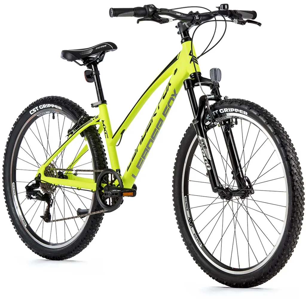 Horský bicykel Leader Fox MXC dámsky, 2023-4 14" NEÓNOVÁ ŽLTÁ