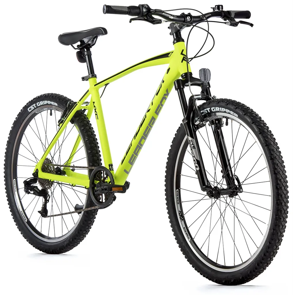 Horský bicykel Leader Fox MXC pánsky, 2023-4 20" NEÓNOVÁ ŽLTÁ