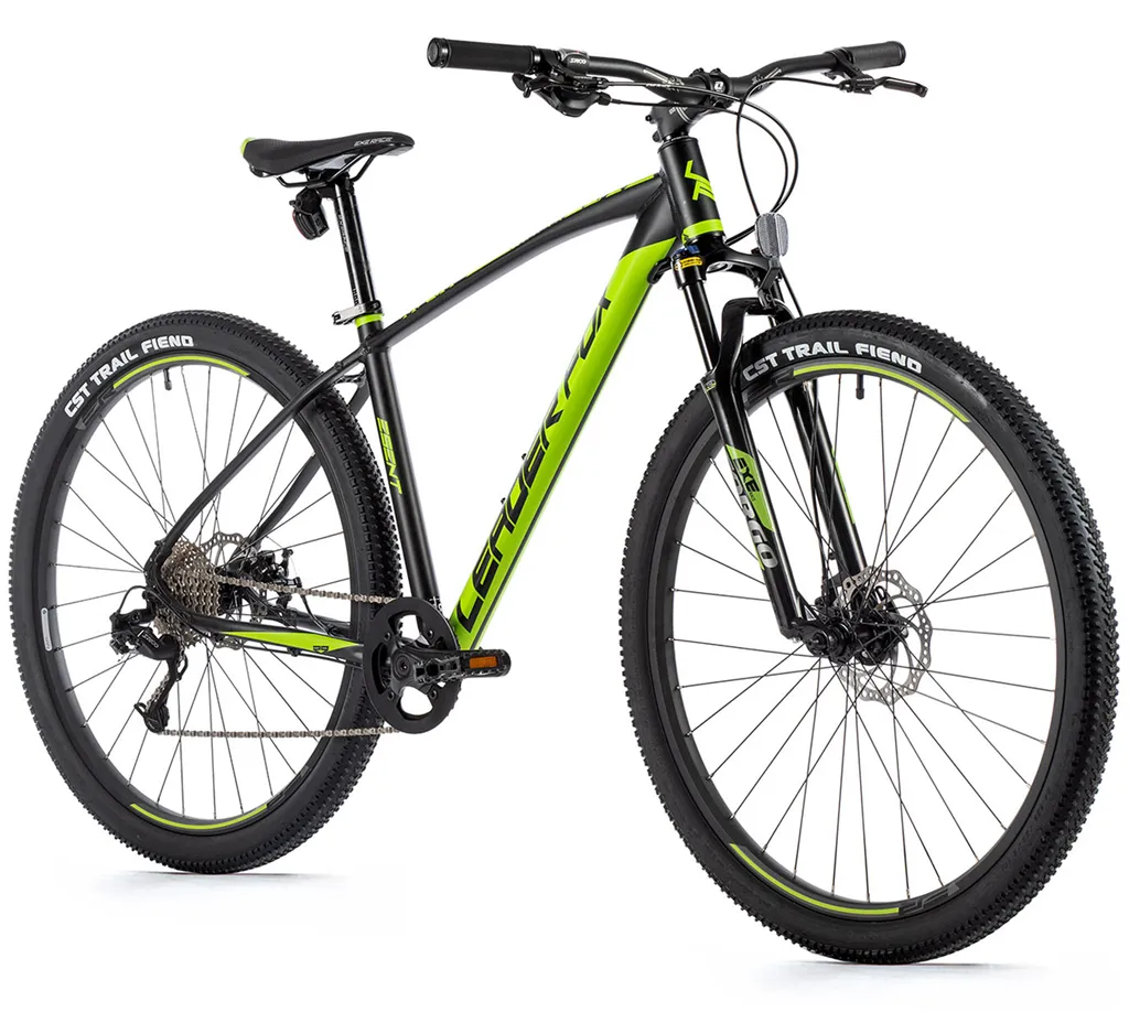 Horský bicykel Leader Fox ESENT 29", 2023-1, 18", čierna/zelená