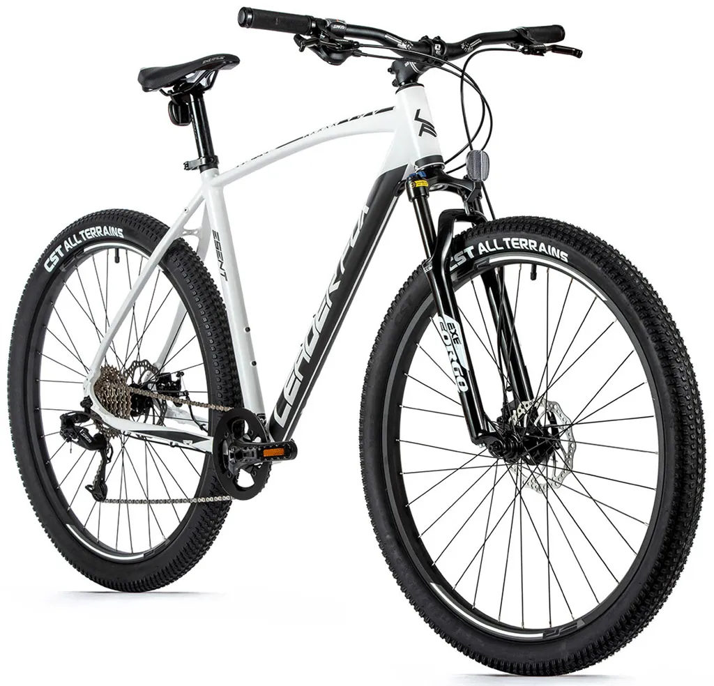 Horský bicykel Leader Fox ESENT 29", 2023-2, 18", biela/čierna