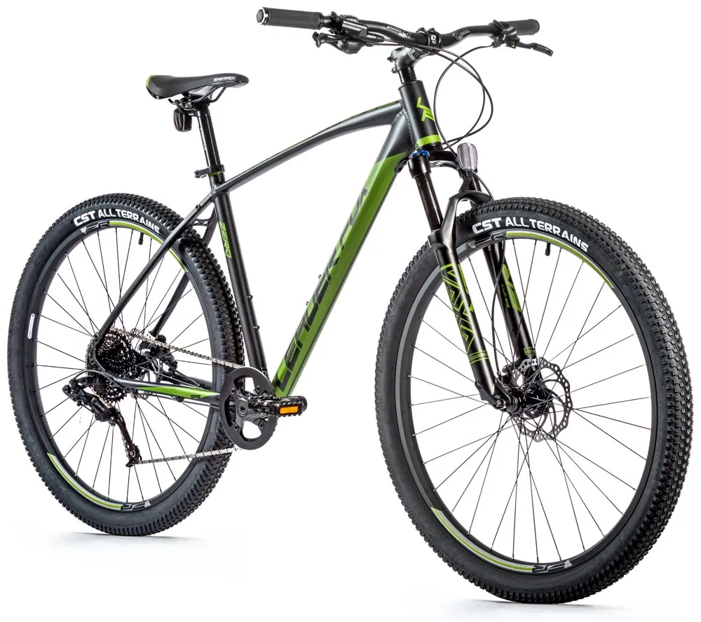 Horský bicykel Leader Fox ZERO 29", 2023-1, 18", čierna/zelená
