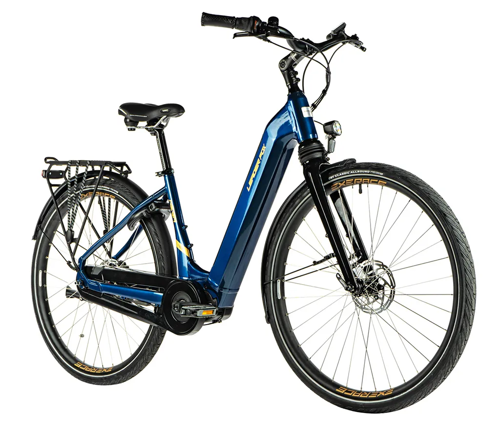 E-BIKE 28" NEBA CITY 16,5"-1, DARK BLUE SHINY (M420,NEXUS) KOLA NA PRODEJ