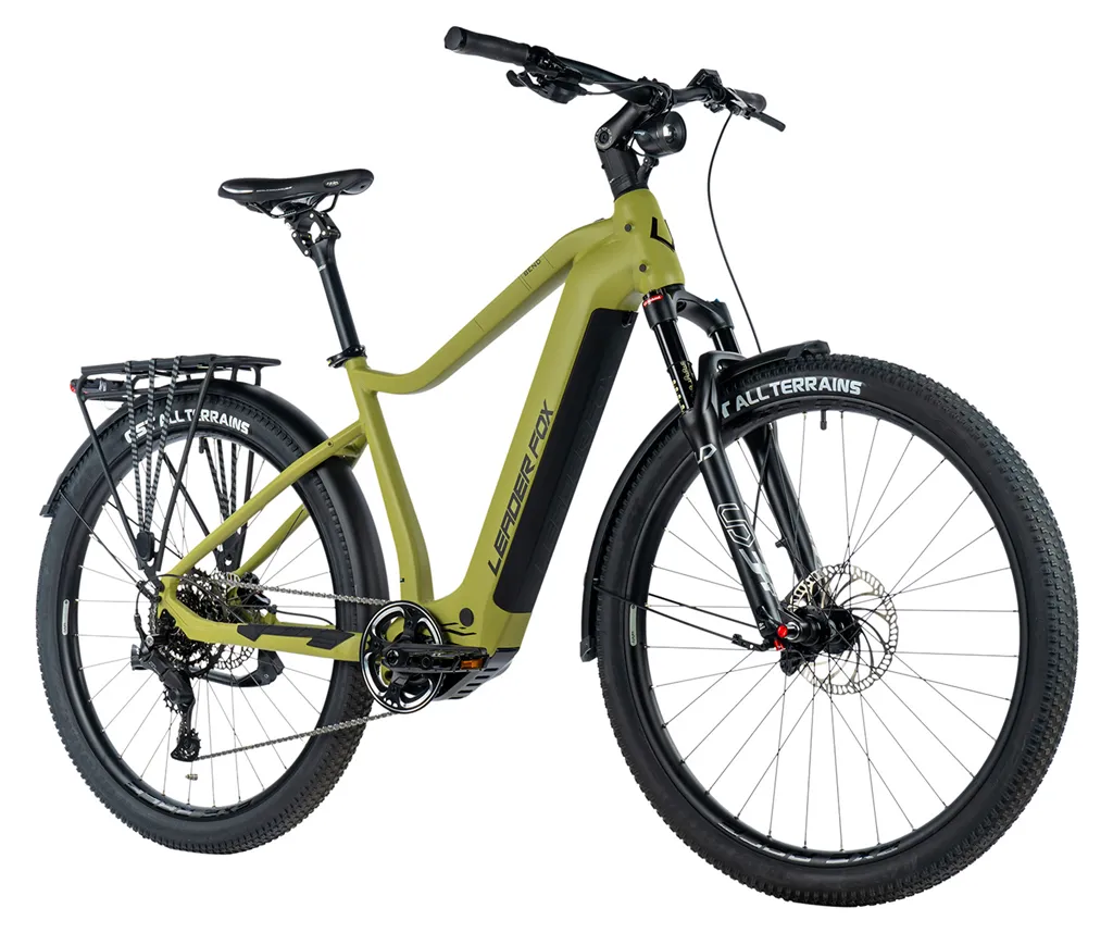 E-BIKE 28" BEND GENT CROSS 20,5"-3, ARMY GREEN (M510) KOLA NA PRODEJ