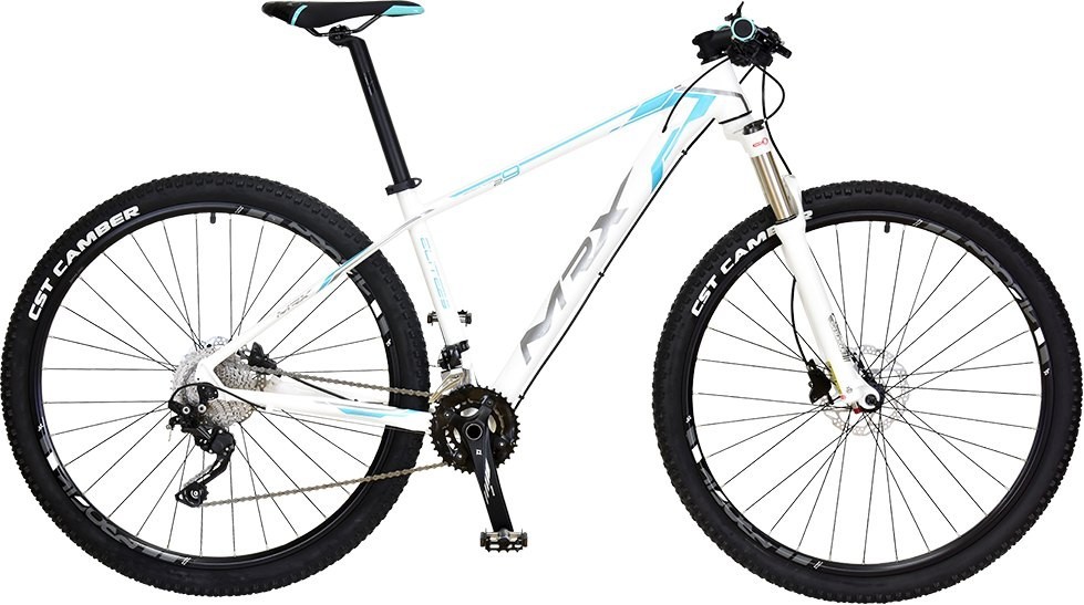 MTB bicykel 29" MRX Ekoma 16" Deore 2x10, black/pink