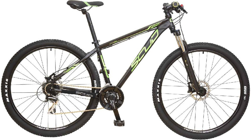 MTB bicykel 29" SCUD Parus 17" Altus 3x8 disc black-green