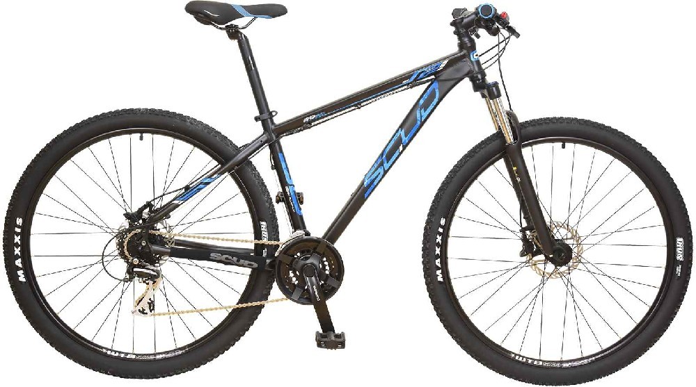 MTB bicykel 29" SCUD Parus 19" Altus 3x8 disc black-blue