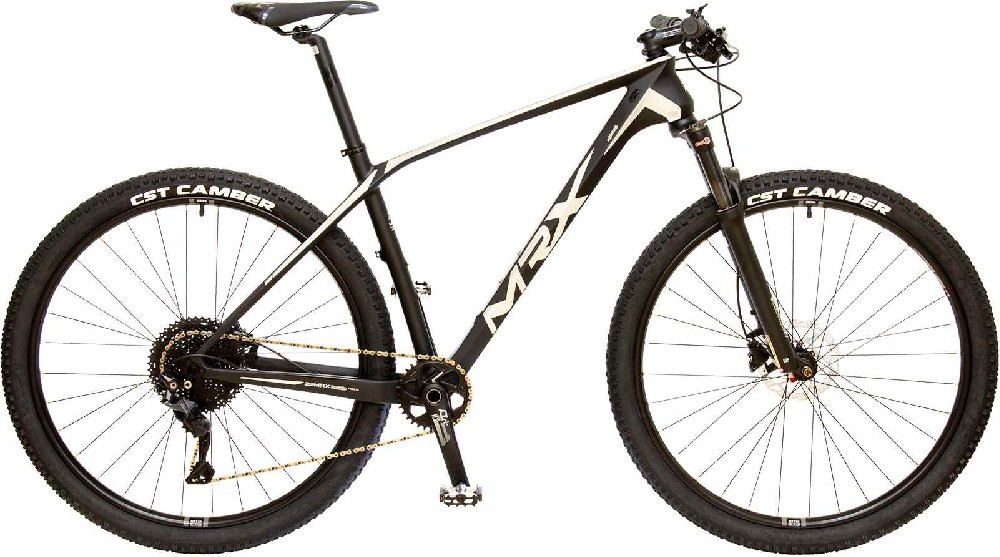 MTB bicykel 29" MRX Carbon Fibula 12x148 17" Deore 1x11 black/white