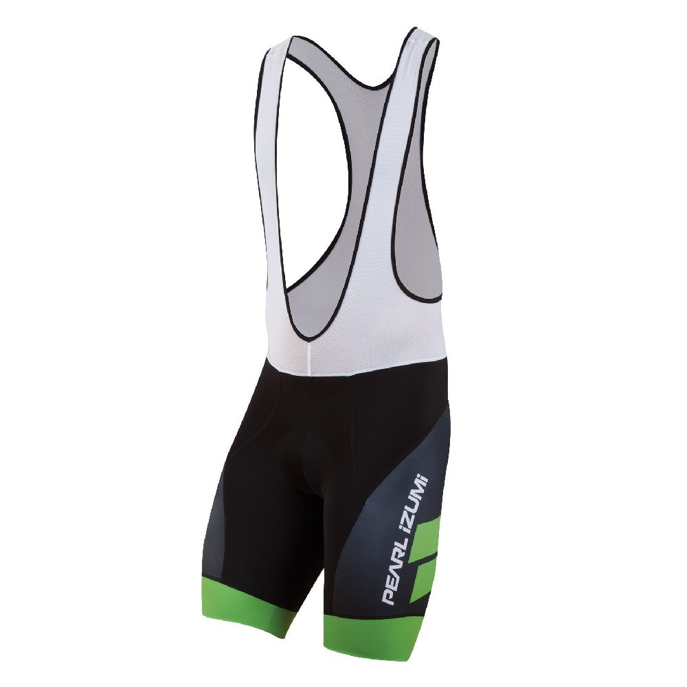 Nohavice P.I.Elite LTD BIB short Green Flash