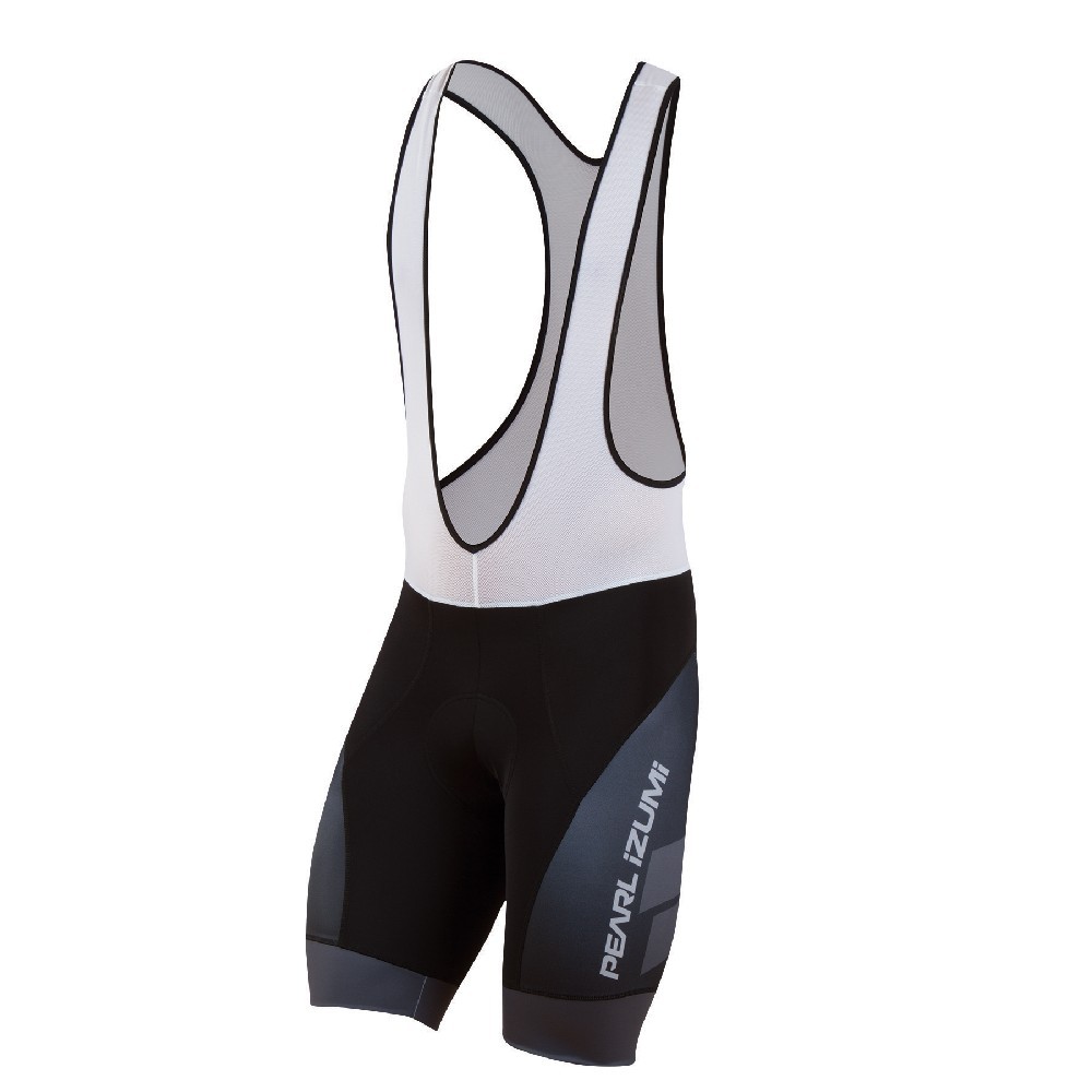 Nohavice P.I.Elite LTD BIB short Shadow grey