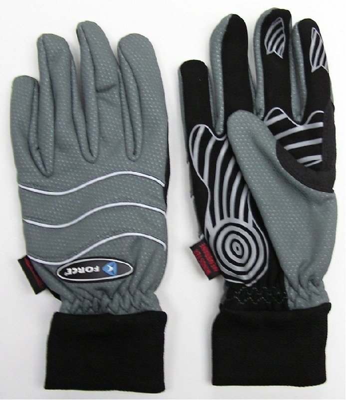Rukavice FORCE Windster sivé