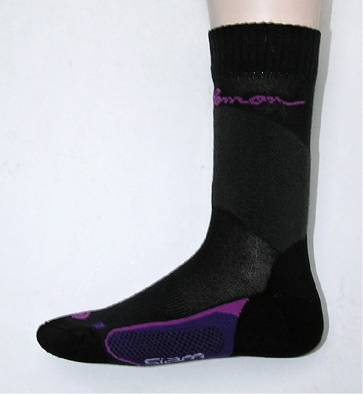 Ponožky SAL.Siam black/purple