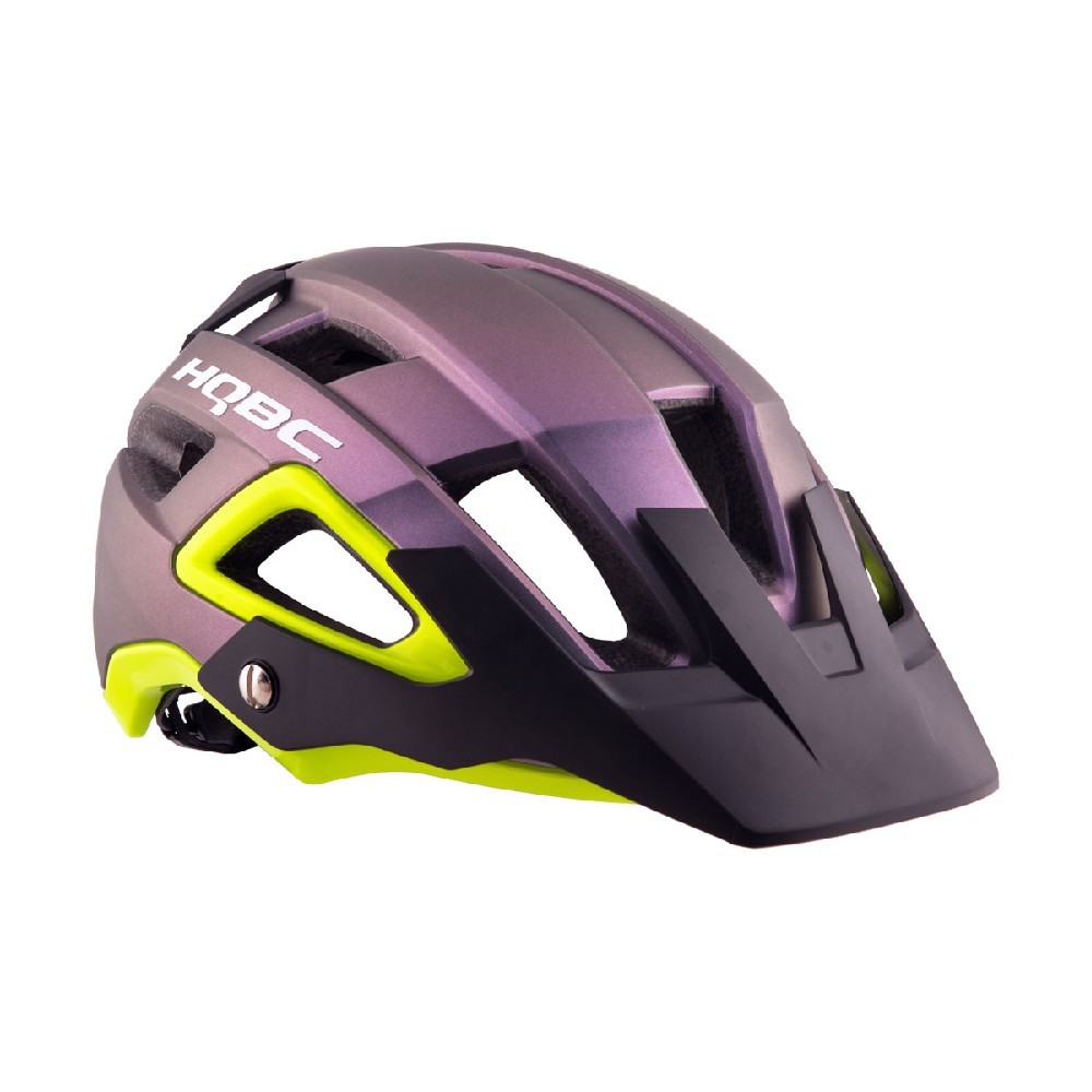 Prilba HQBC Unique Chameleon mat/yell reflex M 54-58