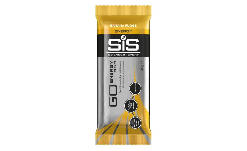 SIS tyčinka GO Energy Bar Mini 40g banana
