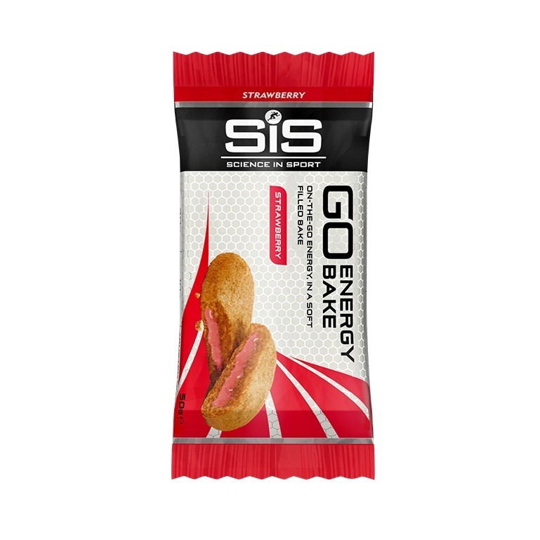 SIS tyčinka GO Energy Bake 50g Strawberry