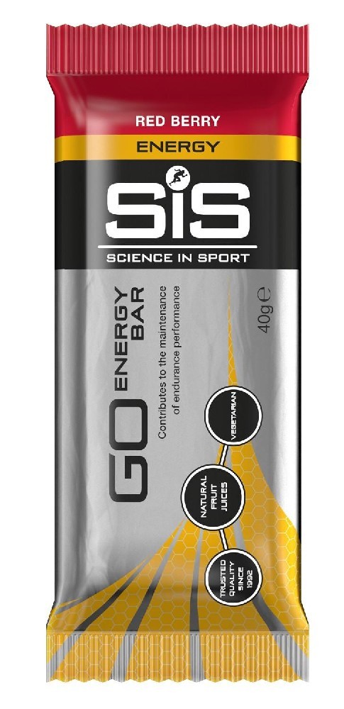 SIS tyčinka GO Energy Bar Mini 40g red berry