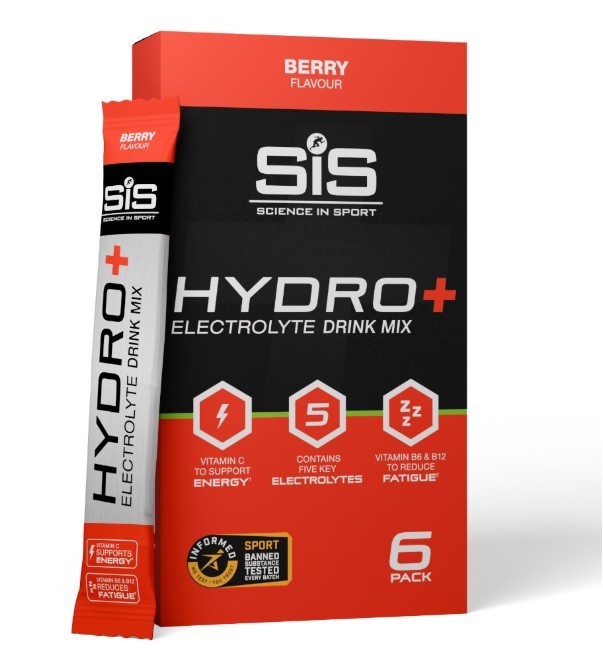 SIS Hydro + pack of 6 sacharid.nápoj berry