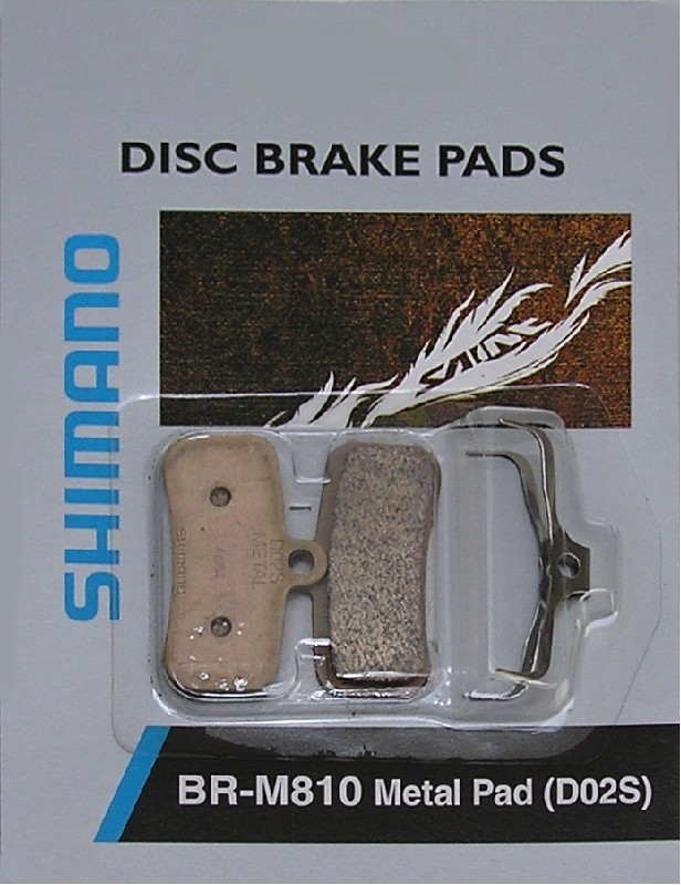 Brzdové destičky SH BRM810 Saint kovové D02S