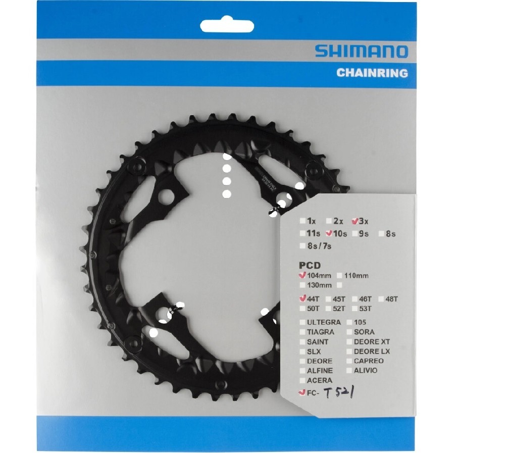 Převodník SH FCT521 44z pro kliky 3x10s blk