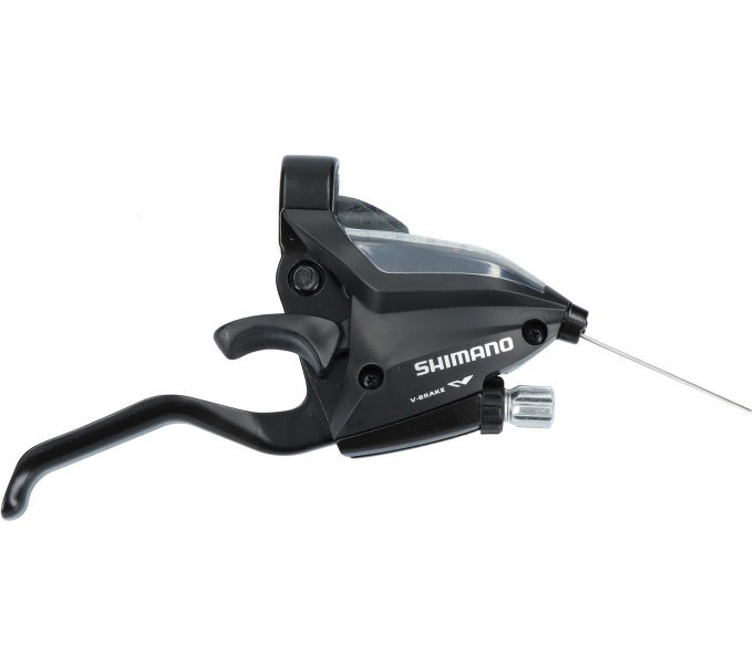Radiace+brzdové páčky Shimano STEF500 3+7 speed black