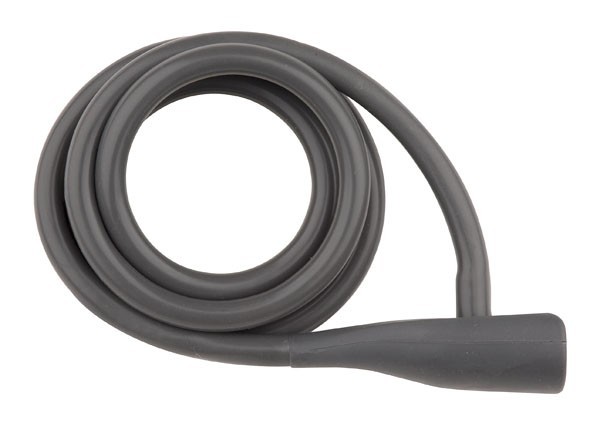 Zámek PRO-T lanko 1350x10mm spirála šedý silicon