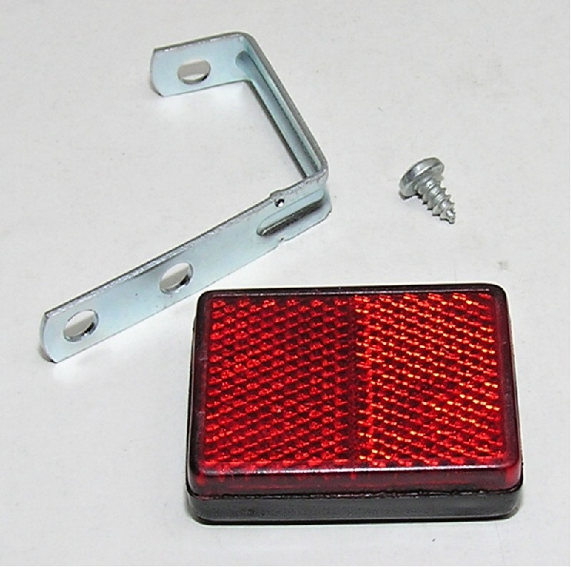 Odrazka MTB červená