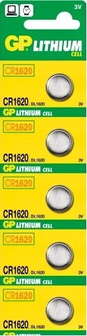 Batéria GP CR 1620 3V 16x2 mm