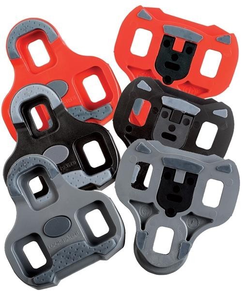 Kufry k pedálům LOOK KEO Grip červené 9° pohyb