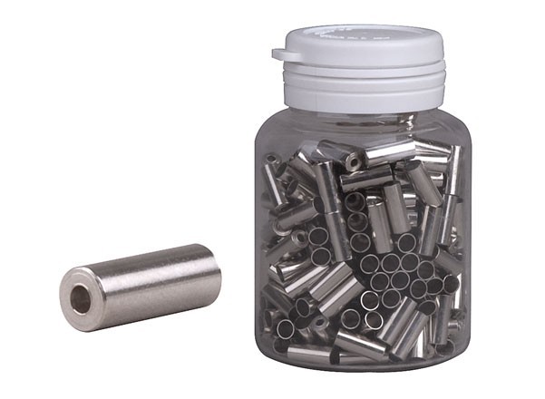 Koncovka bovdenu 4 mm AL CNC sústružená strieborná