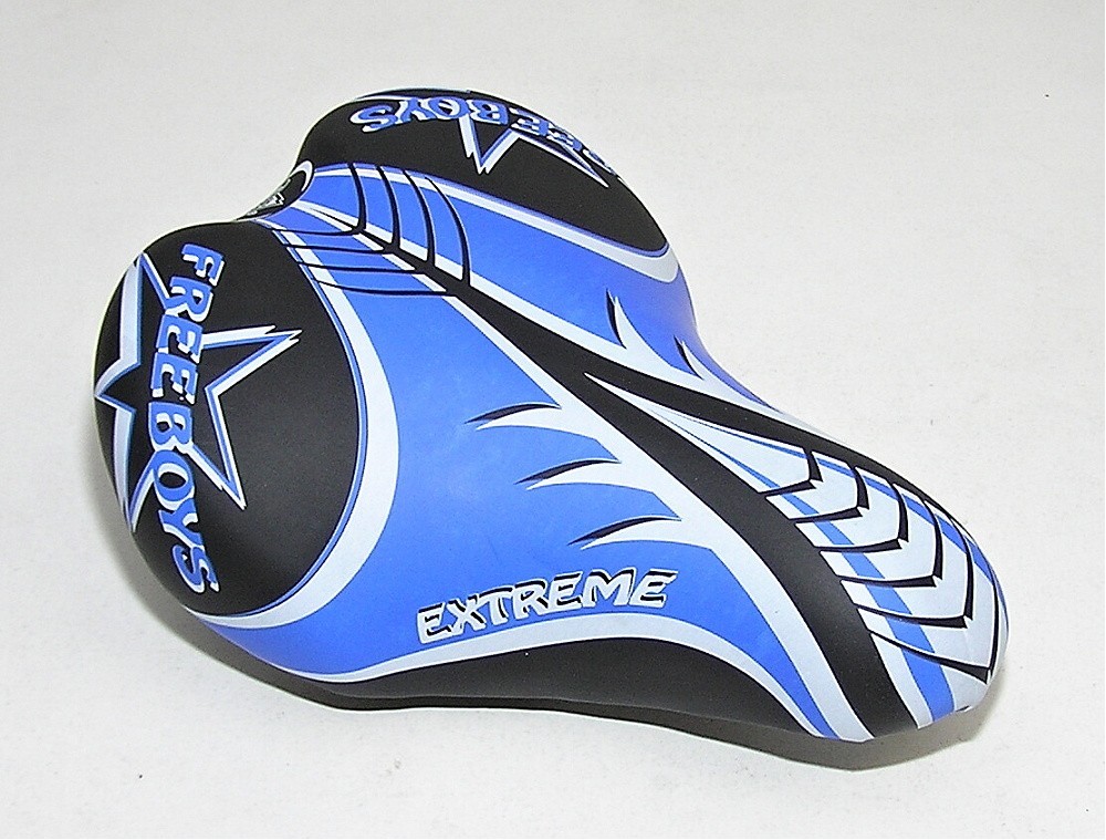 Sedlo MONTE GRAPPA Jun.Speed Racing black/blue