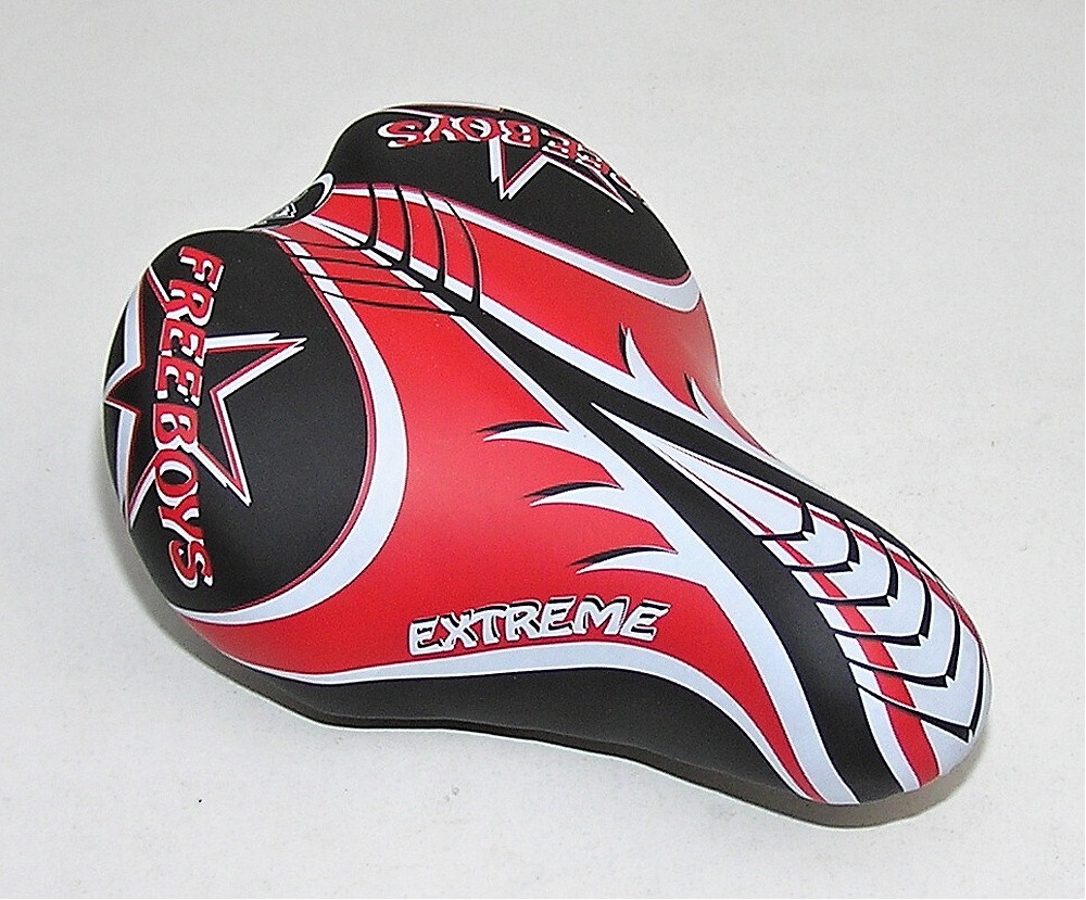 Sedlo MONTE GRAPPA Jun.Speed Racing black/red